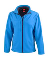 Dames Softshell Jas Result Classic R121F Azure